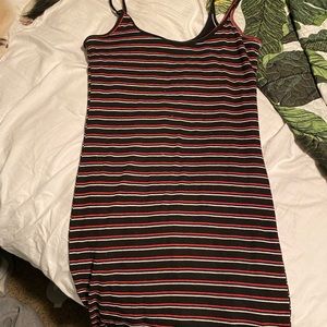 Stripped dress from Fashion Nova